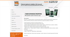 Desktop Screenshot of europack-opakowania.pl